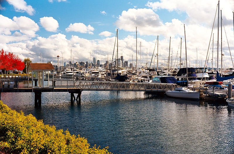 Marina in Seattle, Washington