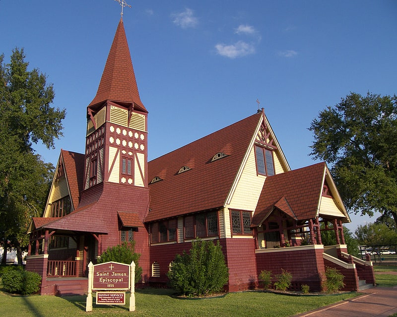 Episcopal church in La Grange, Texas