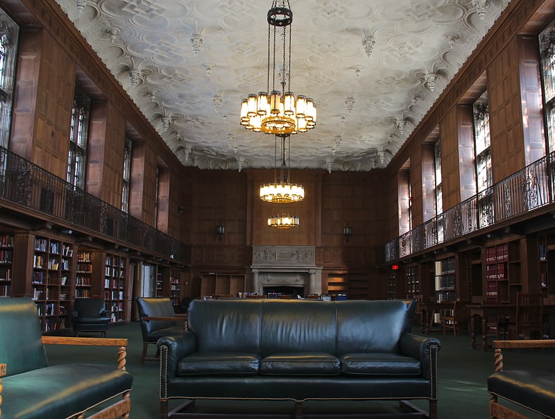 Bibliothèque à New Haven, Connecticut