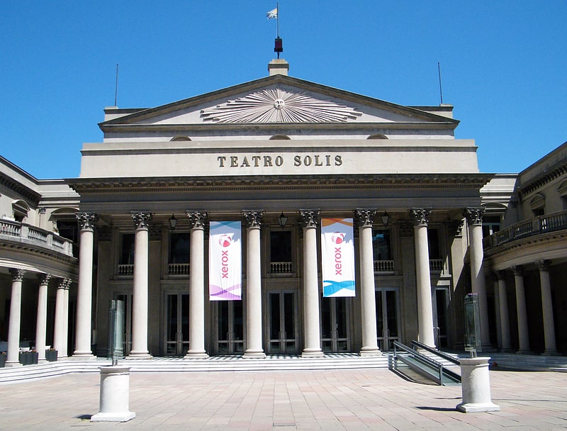 Theatre in Montevideo, Uruguay