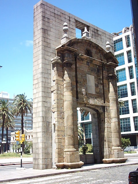 Historical landmark in Montevideo, Uruguay