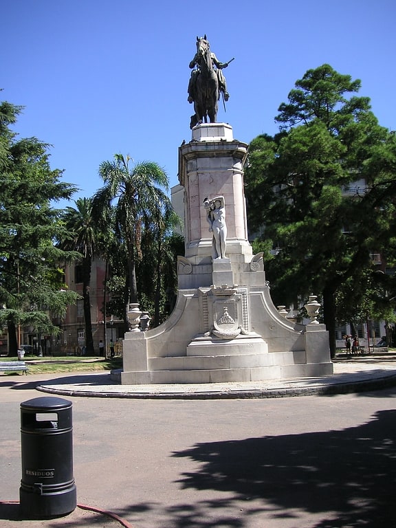 Park in Montevideo, Uruguay