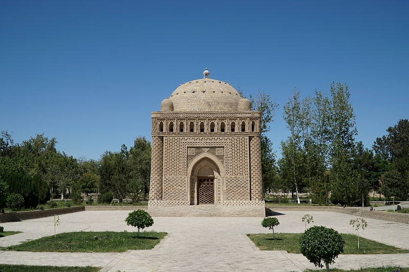 Historical landmark in Bukhara, Uzbekistan