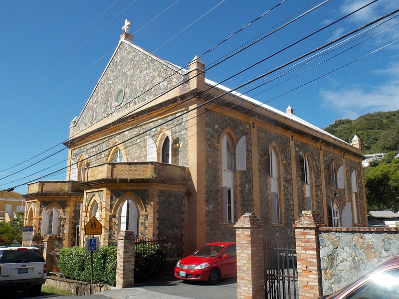 Cathedral in Charlotte Amalie, U.S. Virgin Islands