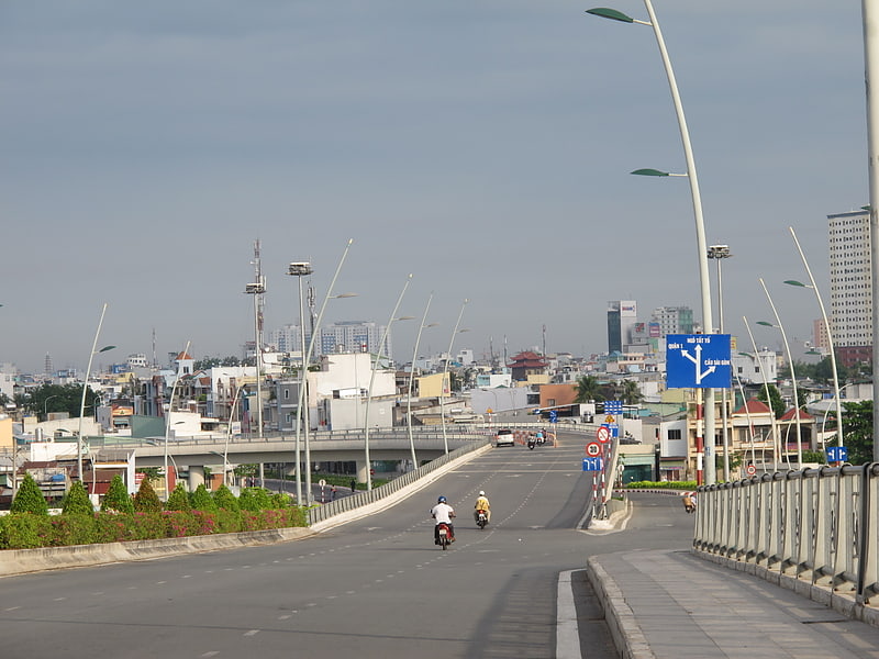 Bridge in Ho Chi Minh City, Vietnam