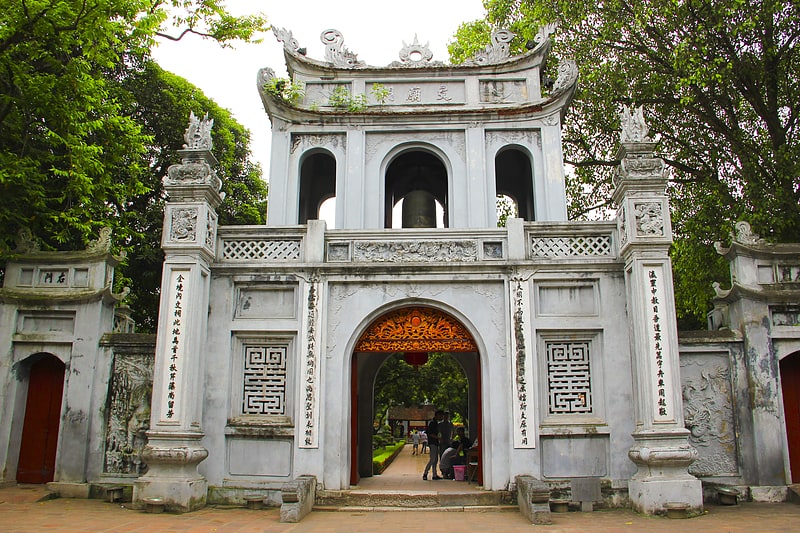 Temple à Hanoï, Vietnam