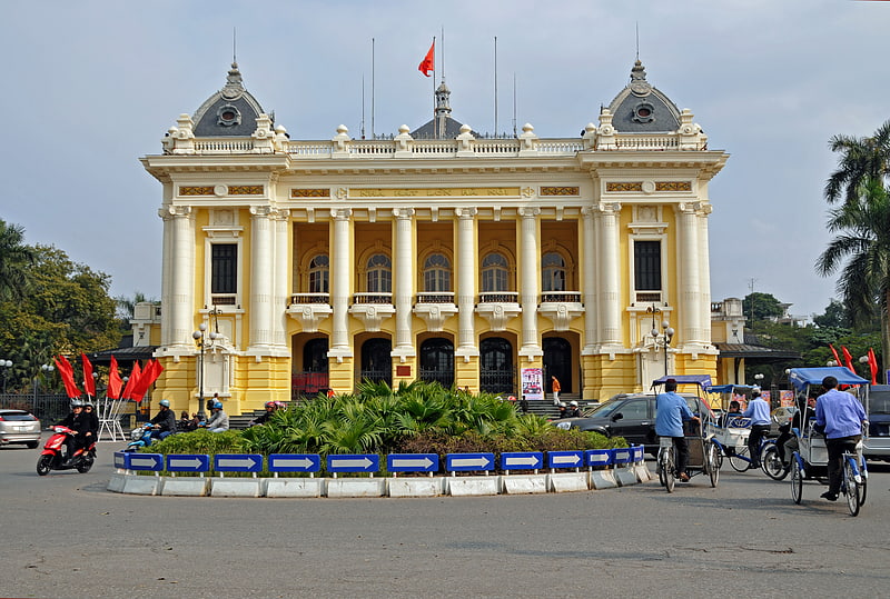 Opera house in Hanoi, Vietnam