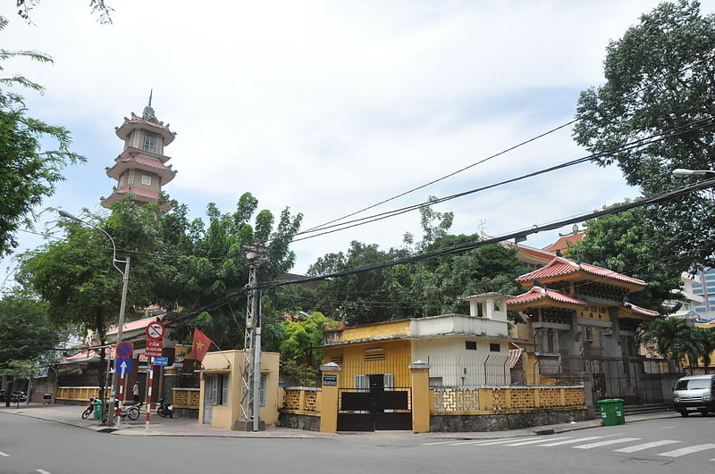 Buddhist temple in Ho Chi Minh City, Vietnam