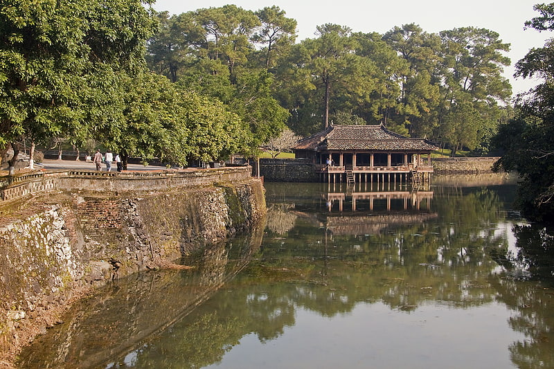 Historical place in Hue, Vietnam