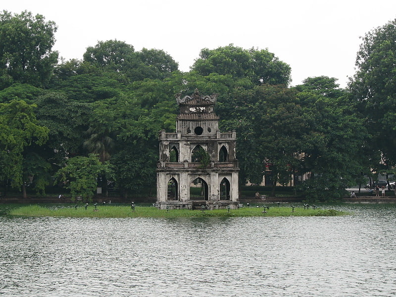 Island in Hanoi, Vietnam