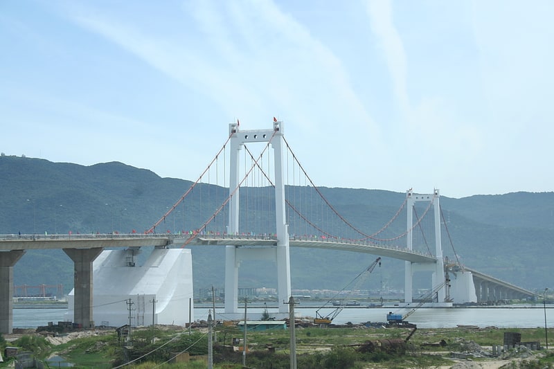 Suspension bridge in Vietnam