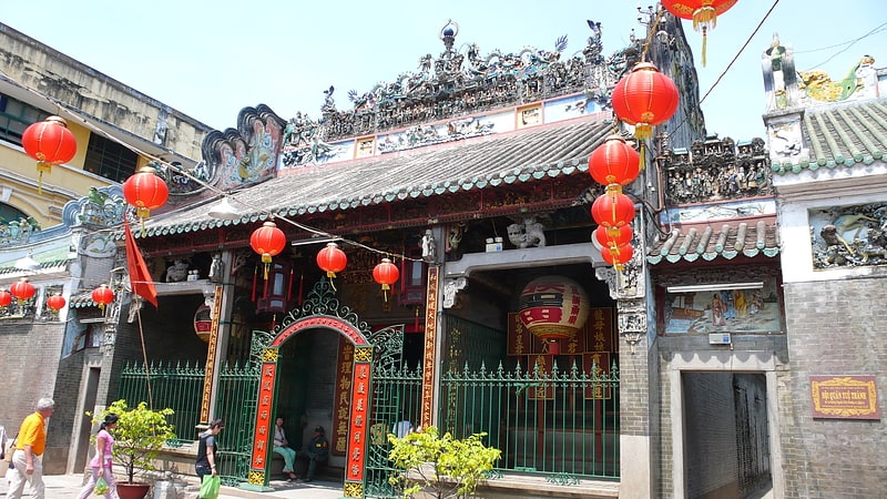 Tempel in Ho-Chi-Minh-Stadt, Vietnam