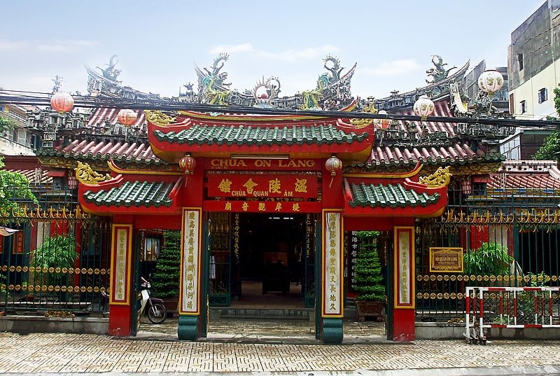 Buddhist temple in Ho Chi Minh City, Vietnam
