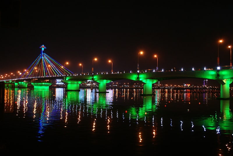 Cable-stayed bridge in Vietnam
