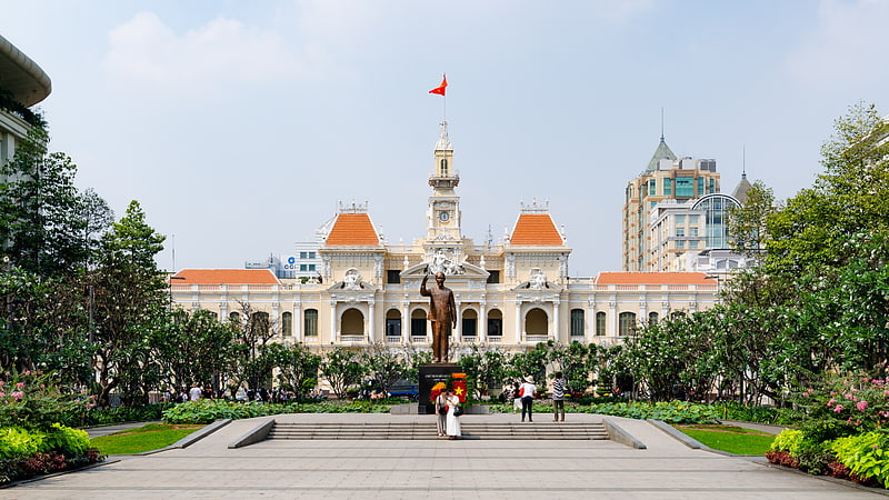 Government office in Ho Chi Minh City, Vietnam