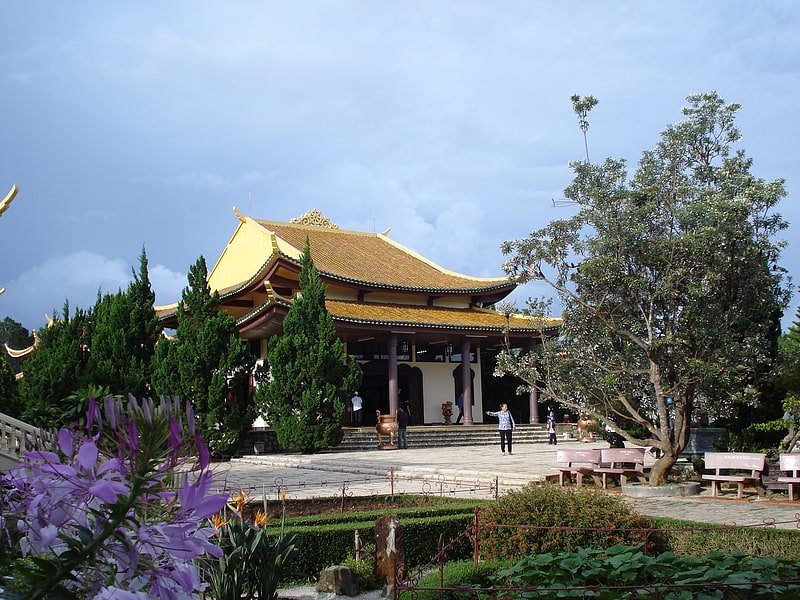 Temple in Da Lat, Vietnam