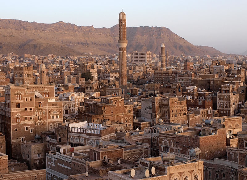 Fortress in Sana'a, Yemen