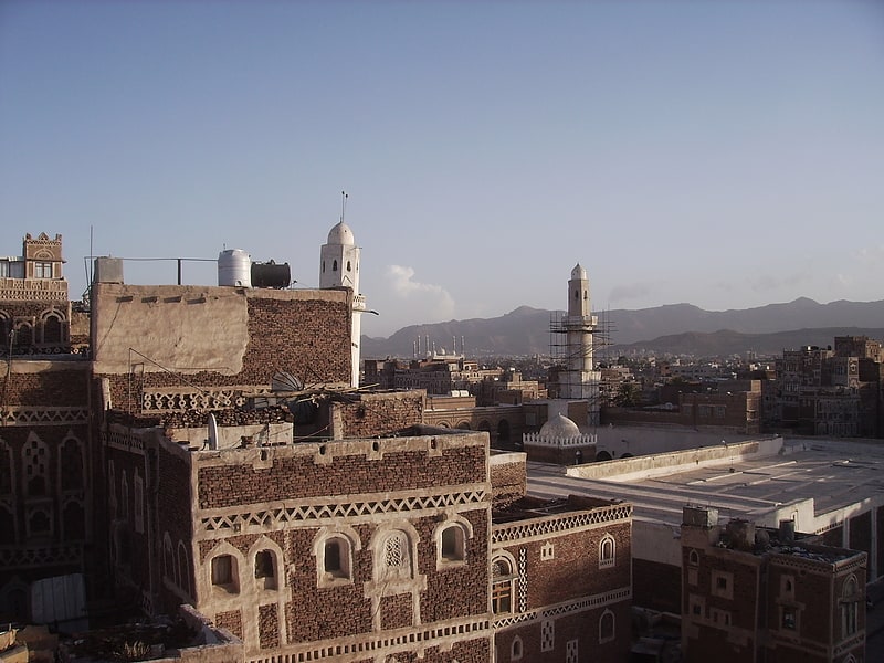 Mosque in Sana'a, Yemen