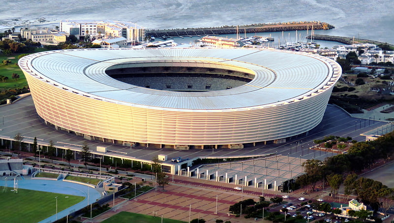 Estadio en Ciudad del Cabo, Sudáfrica
