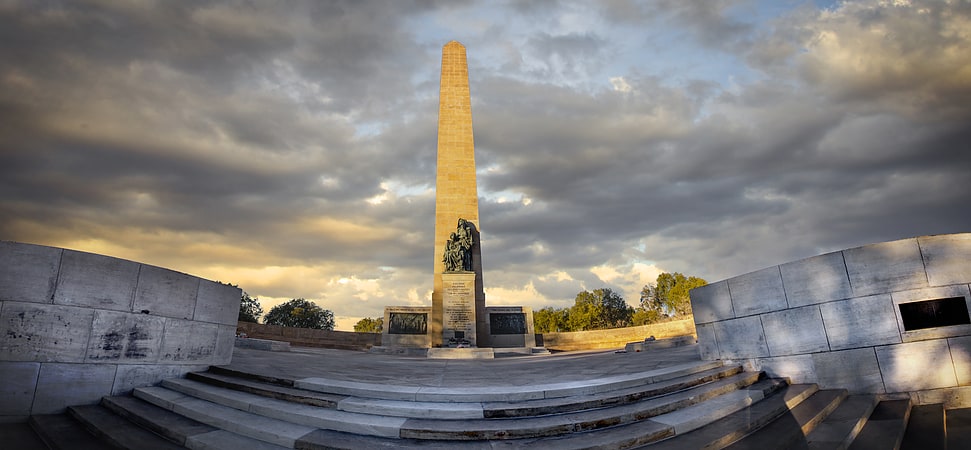Monument à Bloemfontein, Afrique du Sud