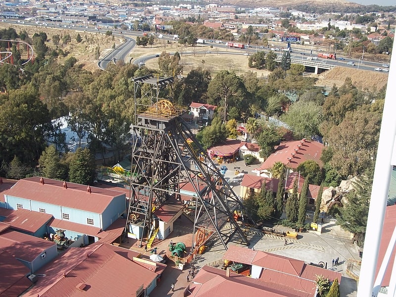 Amusement park in Johannesburg South, South Africa