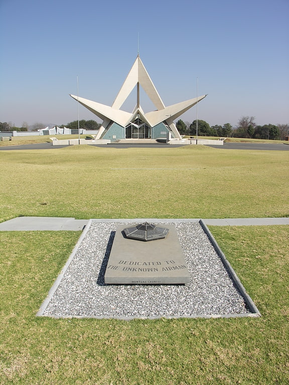 Monument de guerre à Centurion, Afrique du Sud